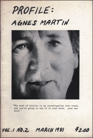 Profile : Agnes Martin