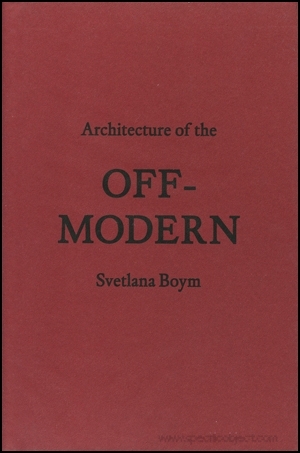 Architecture of the Off-Modern