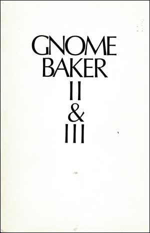 Gnome Baker II & III