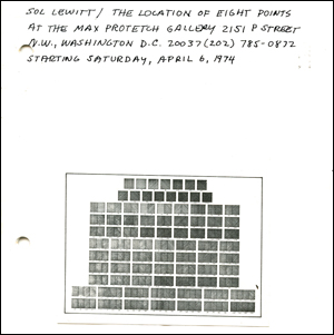 The Location of Eight Points