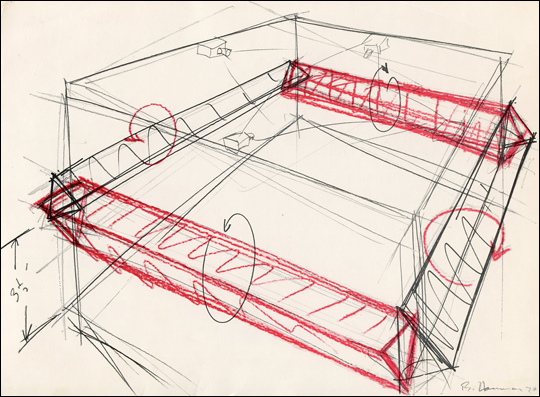 Bruce Nauman : Galerie Sonnabend 