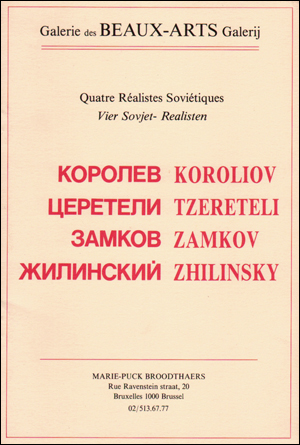 Quatre Réalistes Soviétiques / Vier Sovjet - Realisten