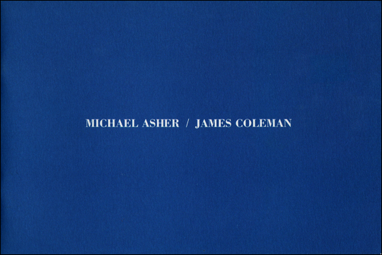 Michael Asher / James Coleman