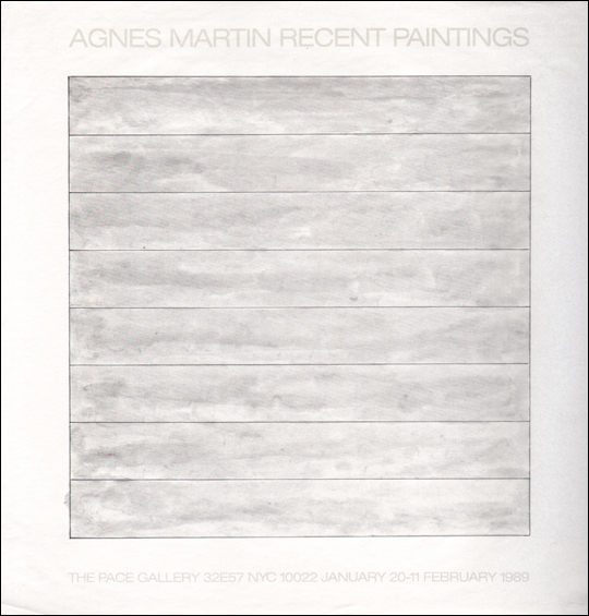 Agnes Martin : Recent Paintings