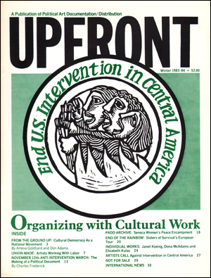 UPFRONT : A Publication of PADD (Political Art Documentation and Distribution)