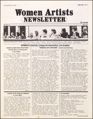 Women Artists Newsletter