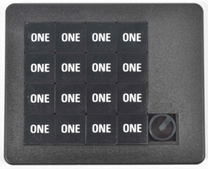 One