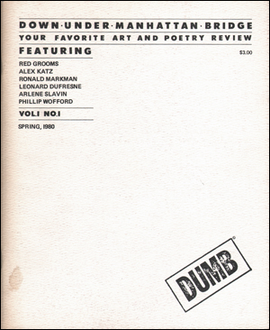 Down Under Manhattan Bridge [ DUMB ] : Your Favorite Art and Poetry Review