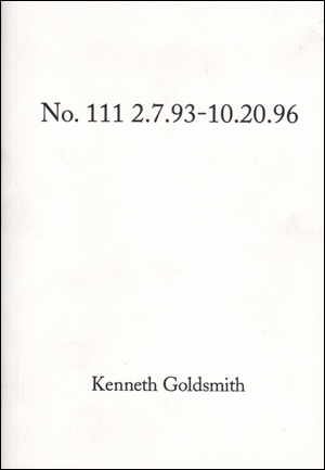 No. 111 2.7.93-10.20.96