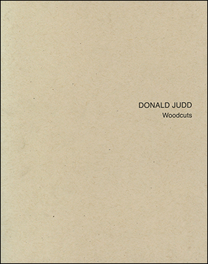 Donald Judd : Woodcuts