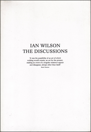 Ian Wilson : The Discussions