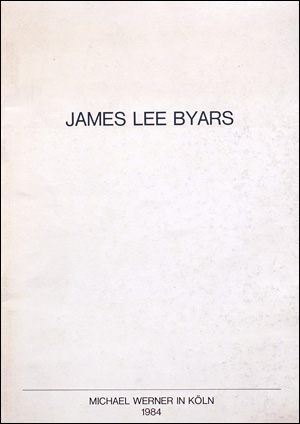 James Lee Byars