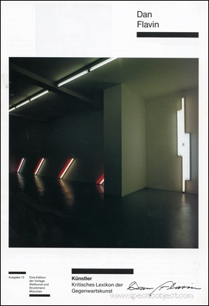 Dan Flavin : Künstler Kritisches Lexikon der Gegenwartskunst