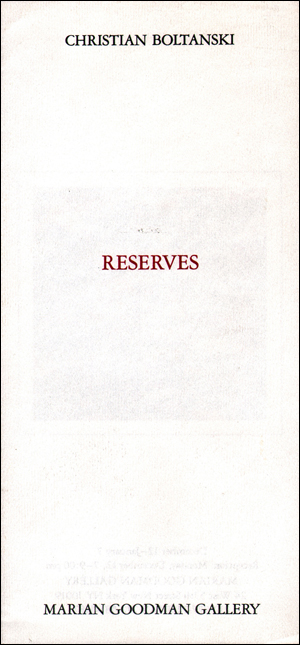 Reserves