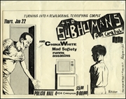 [The Subhumans at Polish Hall / Thurs. Jan 22]