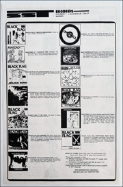 [ Black Flag and Raymond Pettibon Merchandise List ]