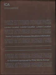 Live in Your Head : When Attitudes Become Form : Works, Concepts, Processes, Situations, Information / wenn Attitüden Form werden : Werke, Konzepte, Vorgänge, Situationen, Information / quand les attitudes deviennent forme : oeuvres, concepts, processus, situations, information / quando attitudini diventano forma : opere, concetti, processi, situazioni, informazione