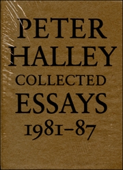 Peter Halley : Collected Essays 1981 - 87