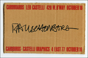 Rauschenberg : Cardboards / Cardbirds