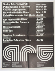 Spring Arts Festival '68