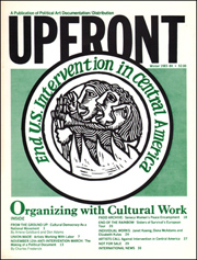 UPFRONT : A Publication of PADD (Political Art Documentation and Distribution)