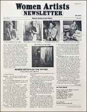 Women Artists Newsletter