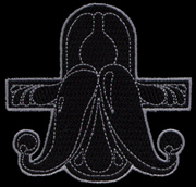 The Cremaster Cycle : Stylized Fleur de Lis Field Emblem Patch