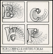 Bob Cobbing & Writers Forum : Ceolfrith Press Number 26