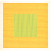 Lines in Two Directions and In Five Colors on Five Colors With All Their Combinations / Sol LeWitt, 1981