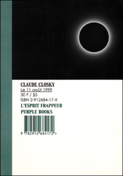 Claude Closky : Le 11 août 1999