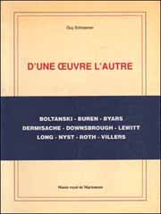 D'Une Œuvre L'Autre : Le livre d'artiste dans l'art contemporain