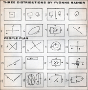 Three Distributions by Yvonne Rainer