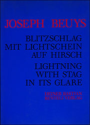 Joseph Beuys : Blitzschlag mit Lichtschein auf Hirsch, Lightning with Stag in its Glare 1958 - 1985