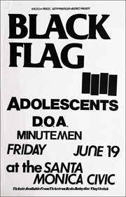 [ Black Flag at the Santa Monica Civic [ Six Pack ] / Fri. Jun. 19 ]