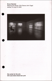 Bruce Nauman : Mapping the Studio I (Fat Chance John Cage)