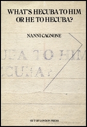 What's Hecuba to Him or He to Hecuba?