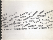 Basket Table Door Window Mirror Rug : 53 Drawings by Richard Artschwager