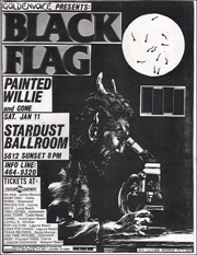 [ Black Flag at the Stardust Ballroom / Sat. Jan 11 ]