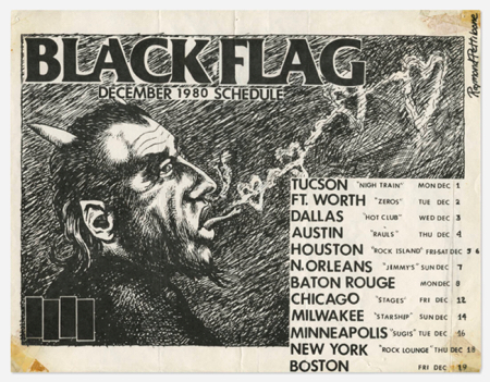 image from Raymond Pettibon: The Punk Years, Curated by <BR>Specific Object at Rago/Wright 